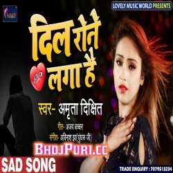Dil Rone Laga (2019) Amrita Dixit Bhojpuri Sad Mp3 Song Download